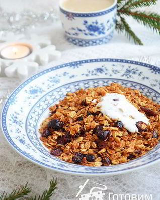 Пряничная домашняя гранола