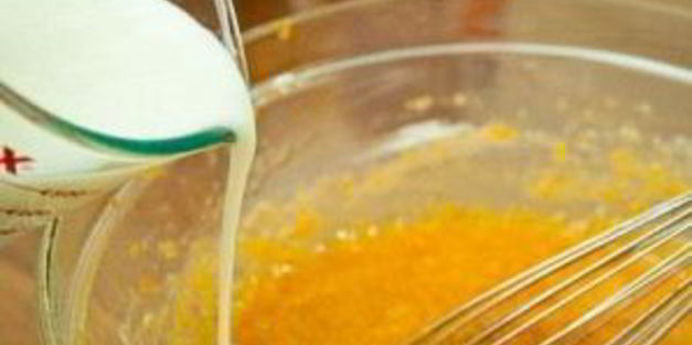 пудинг с хурмой