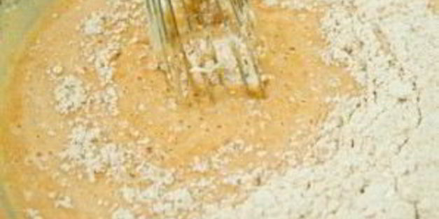 пудинг с хурмой