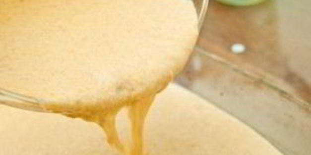 пудинг с хурмой