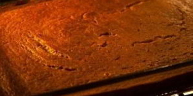 пудинг с хурмой