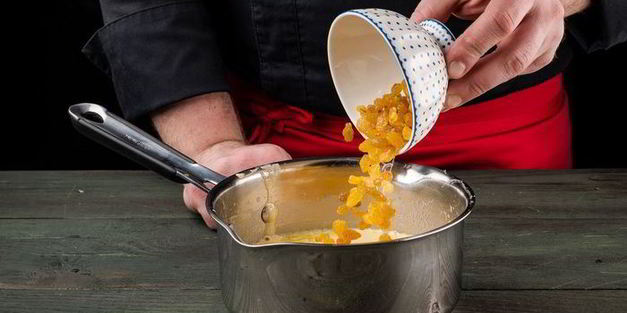 рисовый пудинг с изюмом