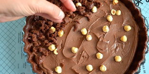 шоколадный крамбл