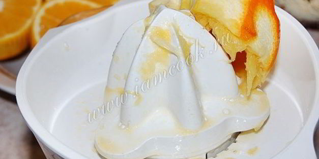 сорбет апельсиновый