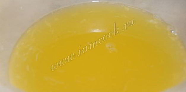 сорбет апельсиновый