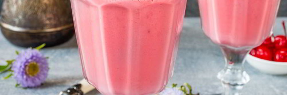 Вишневое йогуртовое желе