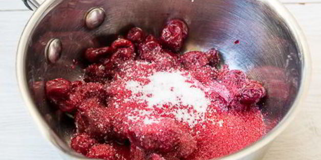 вишневое йогуртовое желе