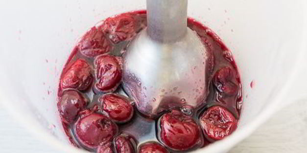 вишневое йогуртовое желе