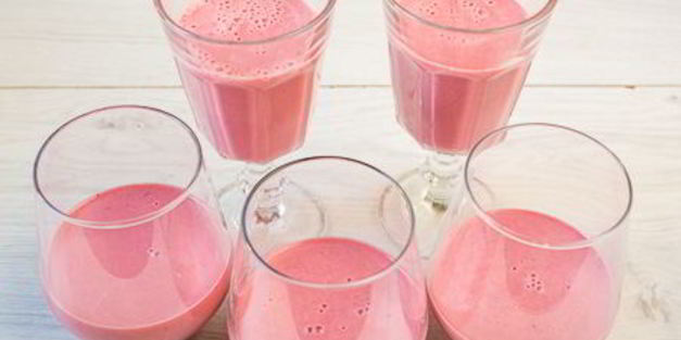 вишневое йогуртовое желе