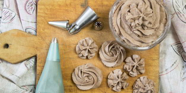 взбитый шоколадный ганаш