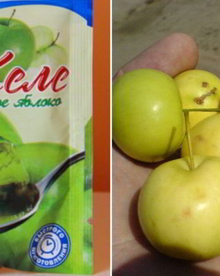 Яблочное желе