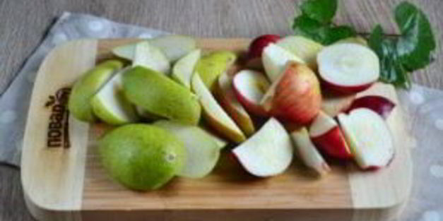 яблоки и груши маринованные