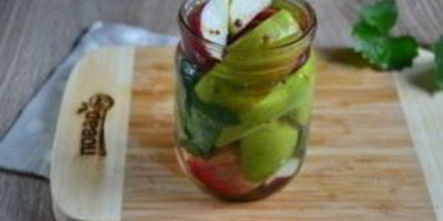 яблоки и груши маринованные