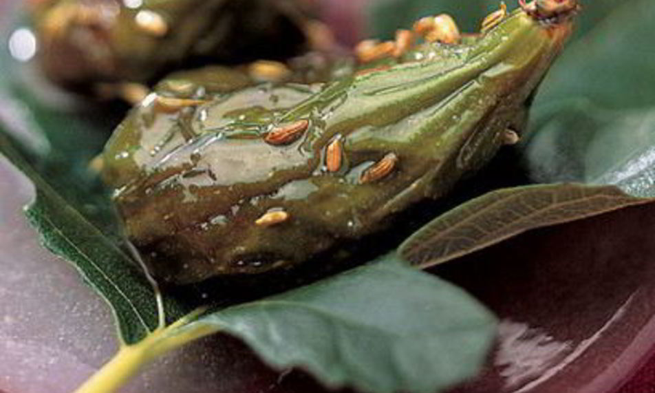 Рецепт жареный инжир с медом