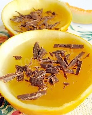 Желе из дыни