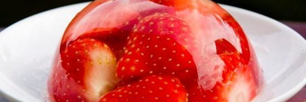 Желе из клубники