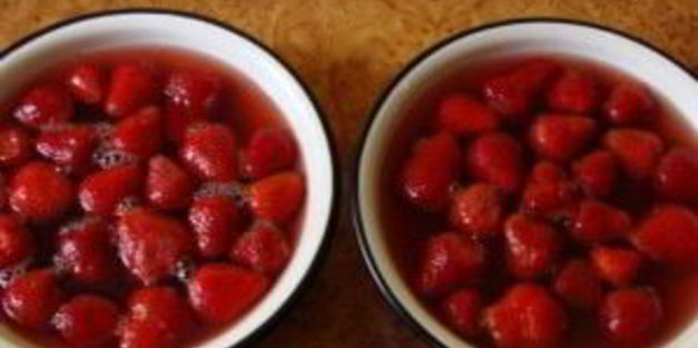 желе из клубники