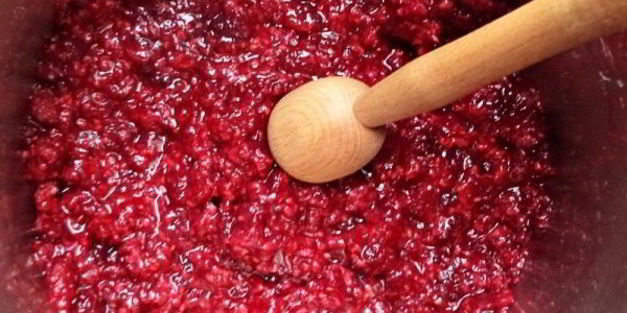 желе из малины