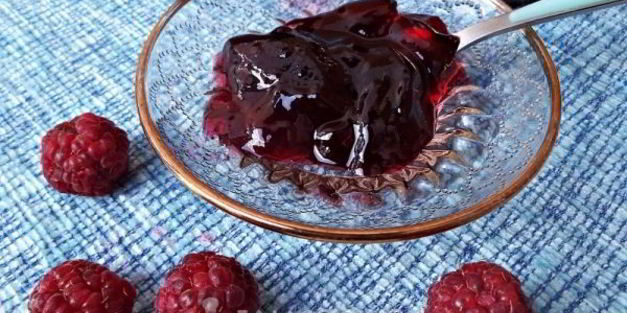 желе из малины