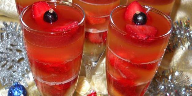 желе из шампанского французский поцелуй