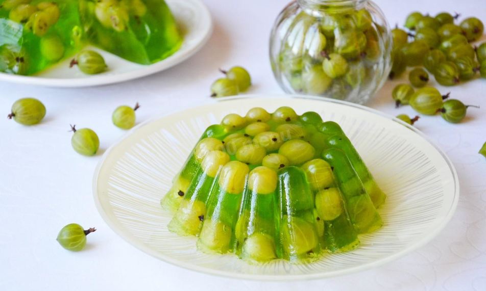 Рецепт желе с крыжовником изумруд