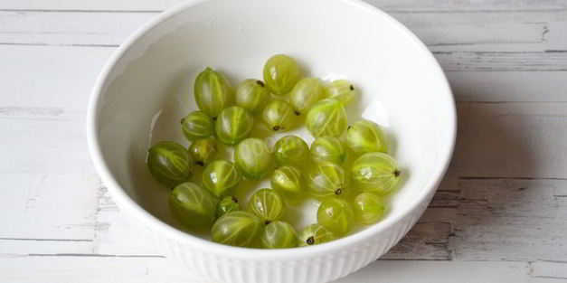 желе с крыжовником изумруд