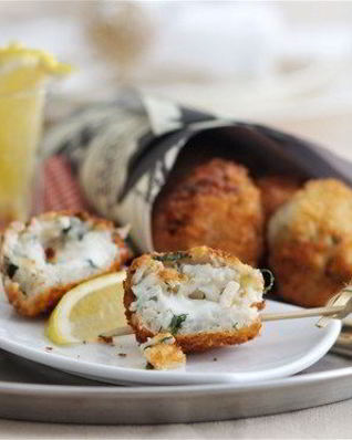 Аранчини с моцареллой