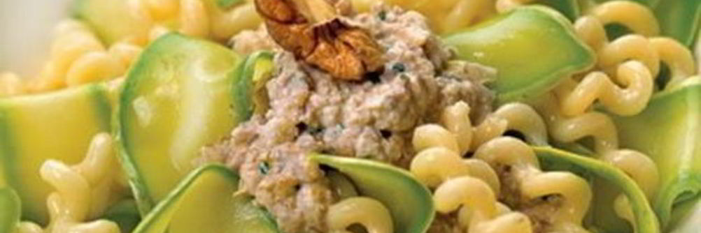 Быстрая лапша с цукини