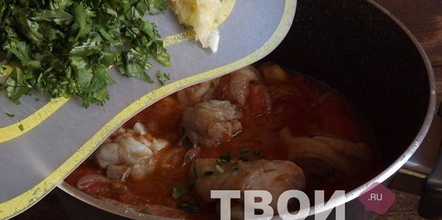 чахохбили из курицы