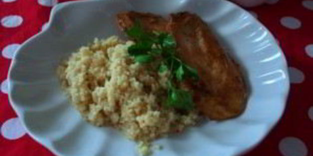 гарнир диетический с курицей