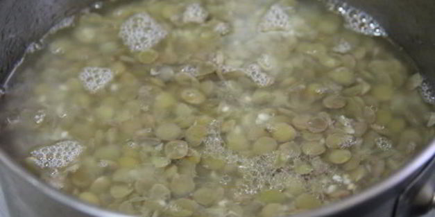 гарнир из чечевицы с рисом