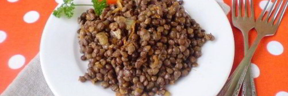 Гарнир из чечевицы