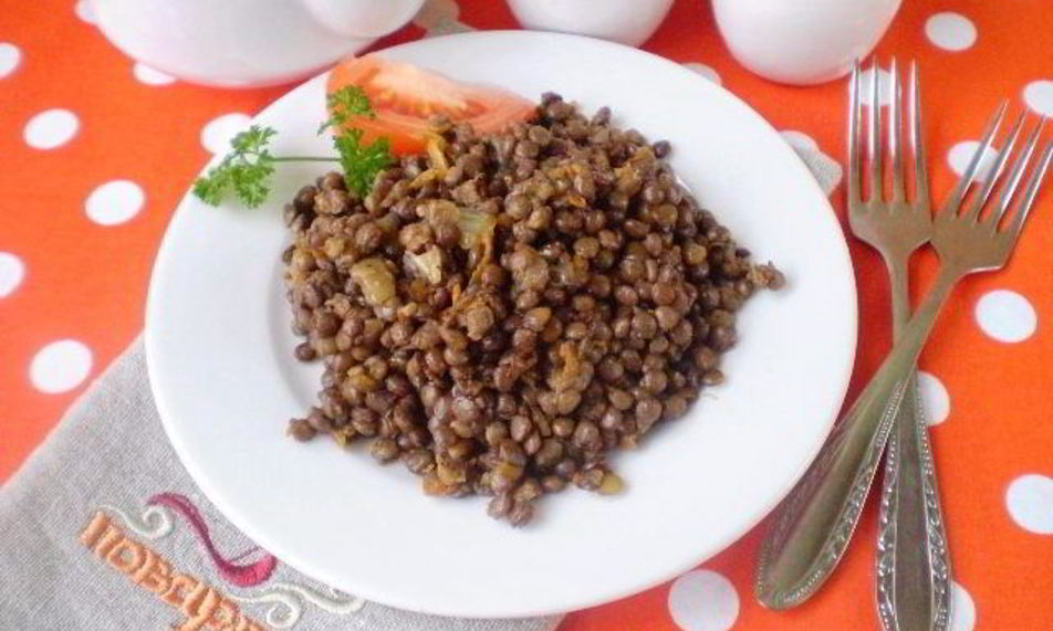 Рецепт гарнир из чечевицы