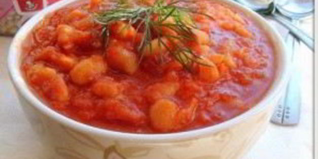 гарнир из фасоли