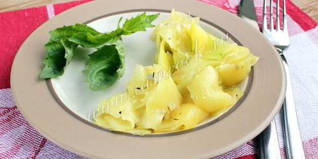 гарнир из кабачков