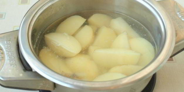 гарнир из картофеля с кабачками и шампиньонами