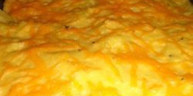 гарнир из кукурузной крупы с сыром