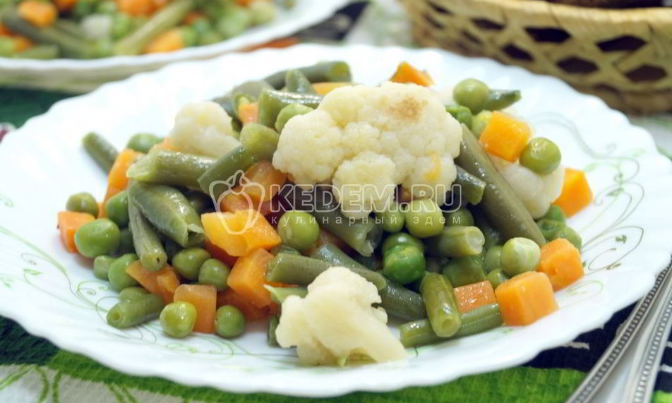 Рецепт гарнир из овощей
