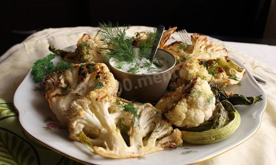 Рецепт гарнир из цветной капусты