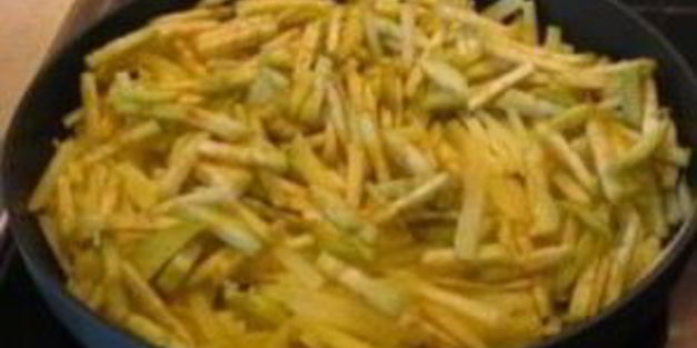 гарнир к жареным кабачкам