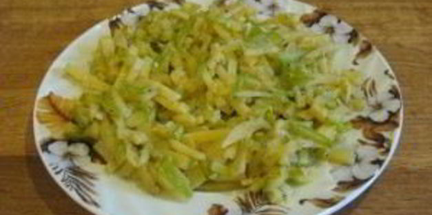 гарнир к жареным кабачкам