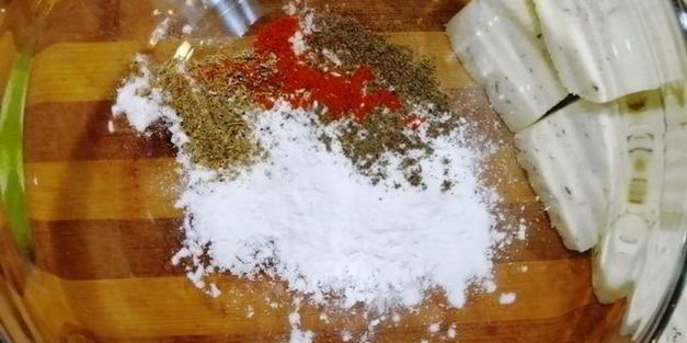 чечевица с лисичками и жареным адыгейским сыром