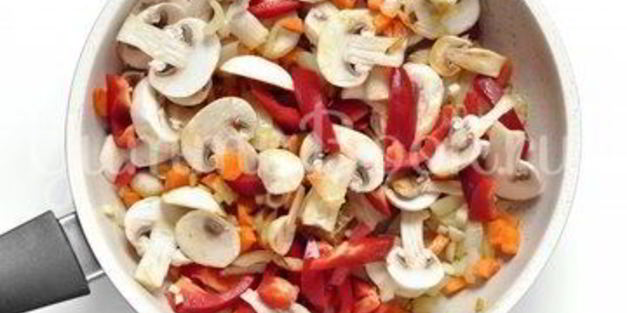 чечевица с овощами