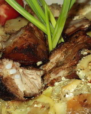 Картофель буланжер с розмарином