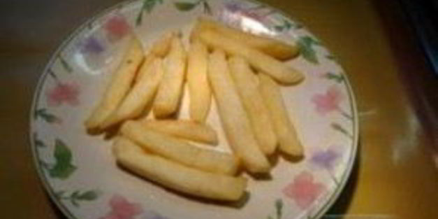 картофель фри в микроволновке