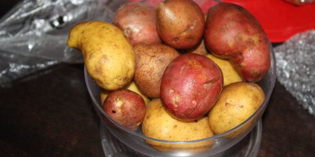 картофель печеный с розмарином