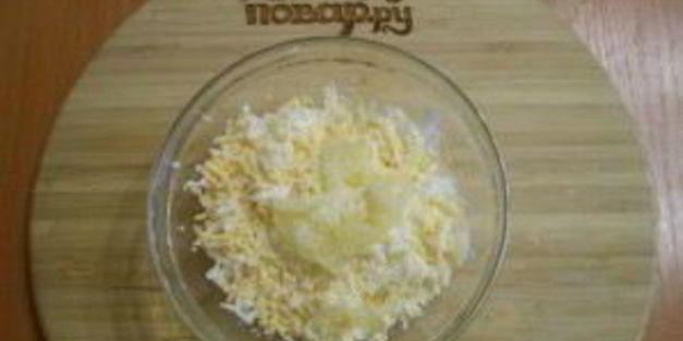 картофель под чесночным соусом