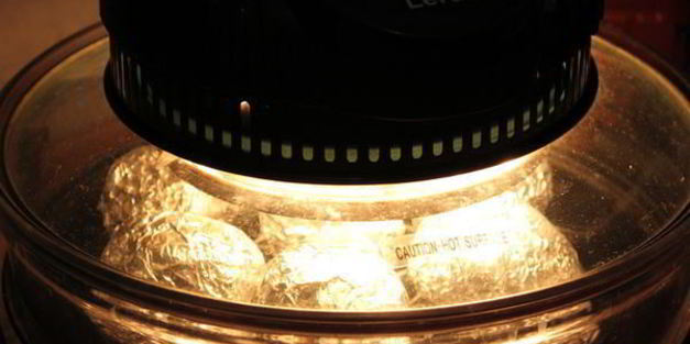 картофель с беконом в аэрогриле