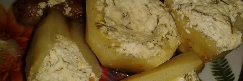 Картофель с фетой в мультиварке