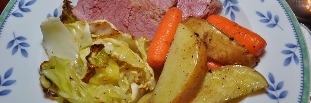 Картофель с капустой в духовке